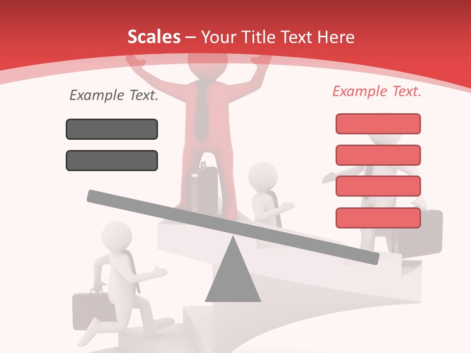 Case Standing Different PowerPoint Template