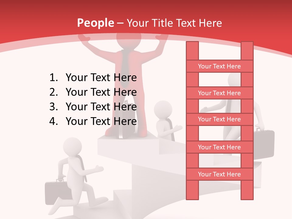 Case Standing Different PowerPoint Template