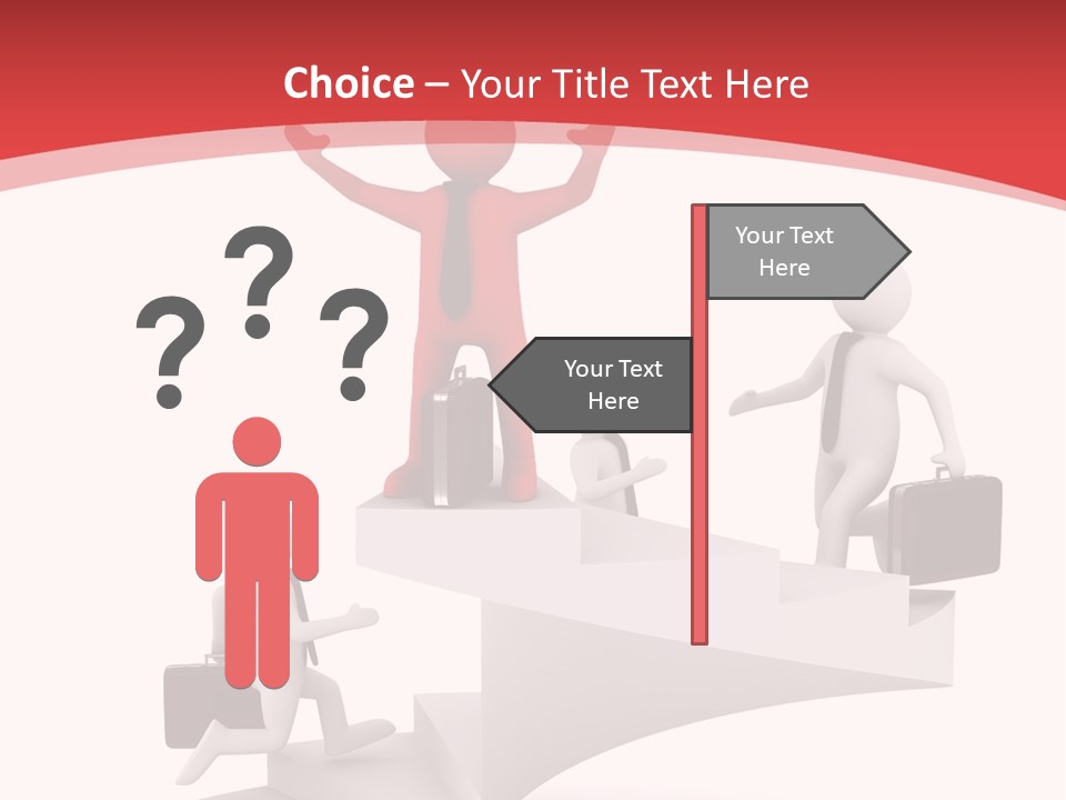 Case Standing Different PowerPoint Template