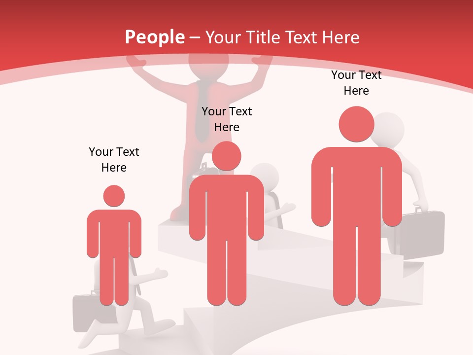 Case Standing Different PowerPoint Template