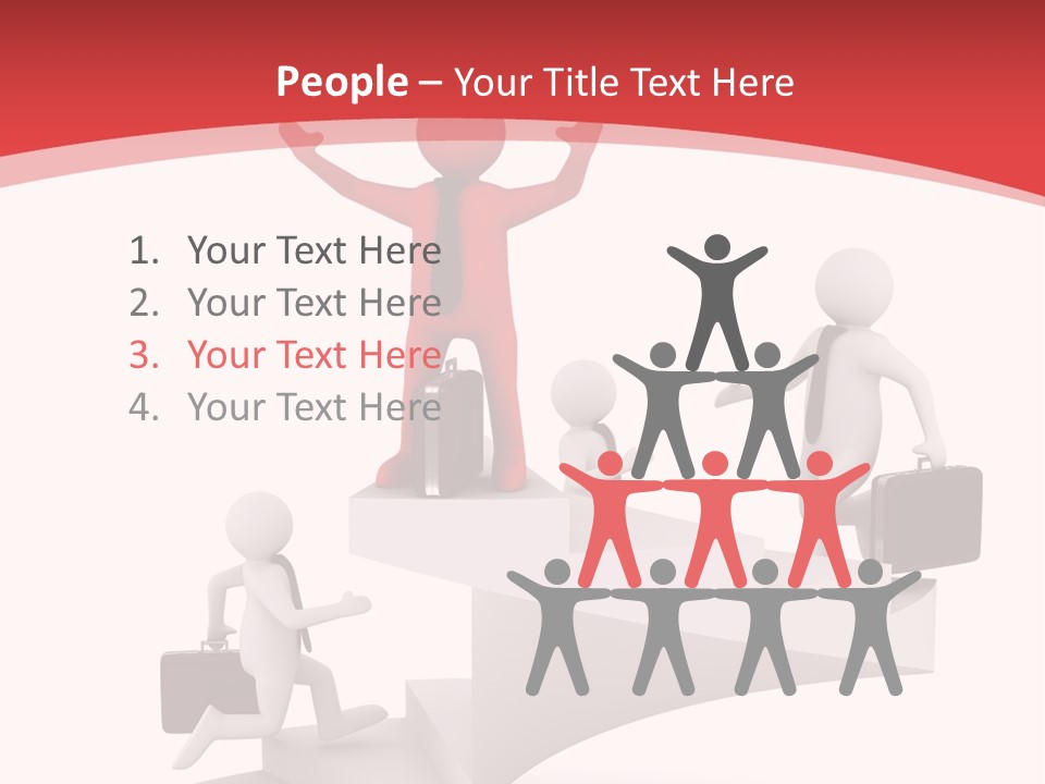 Case Standing Different PowerPoint Template