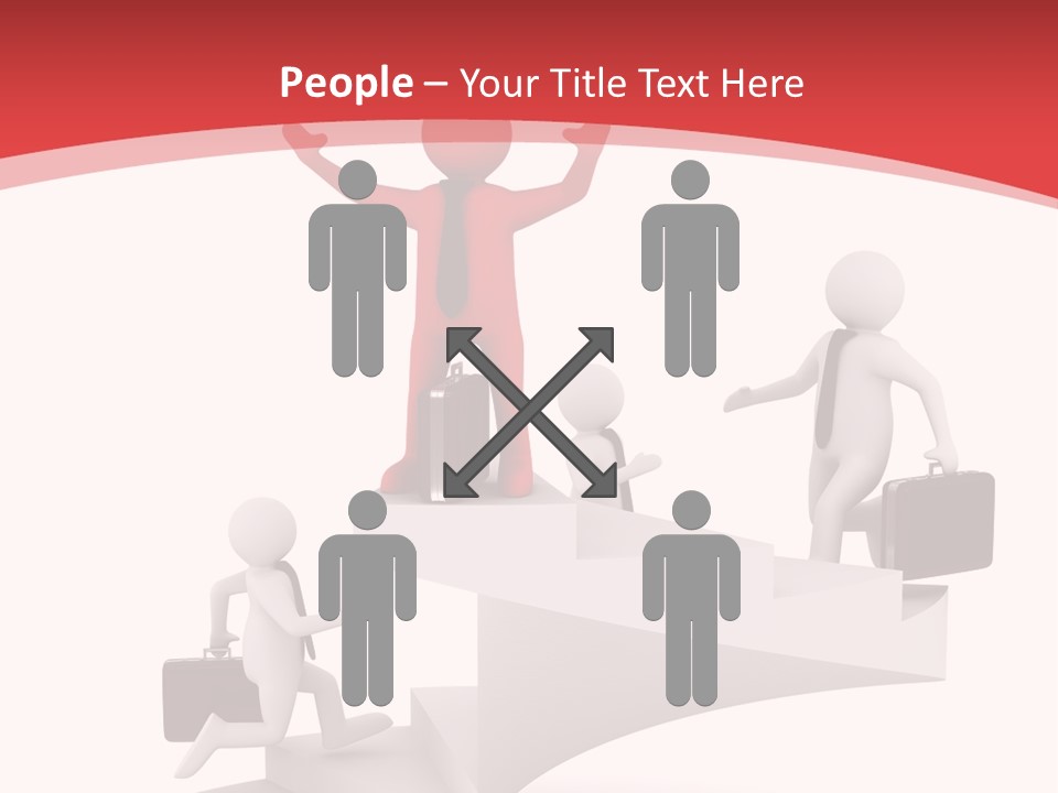 Case Standing Different PowerPoint Template