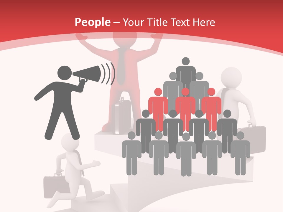 Case Standing Different PowerPoint Template