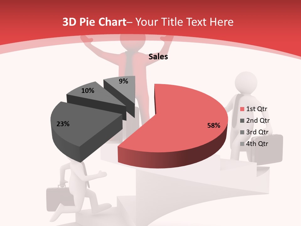 Case Standing Different PowerPoint Template