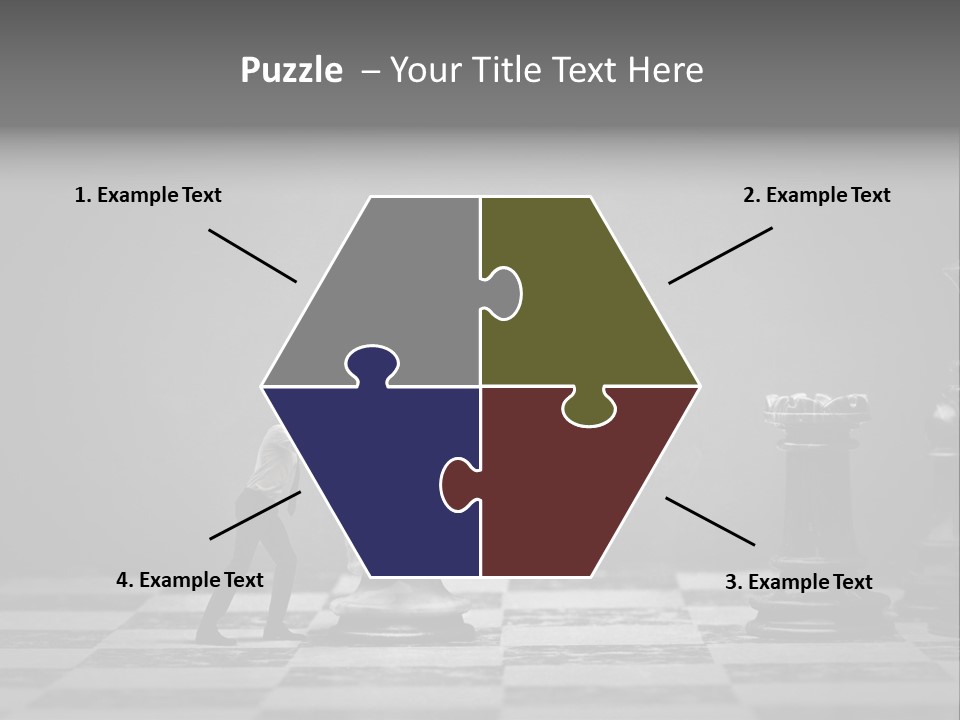 Education Man Step PowerPoint Template