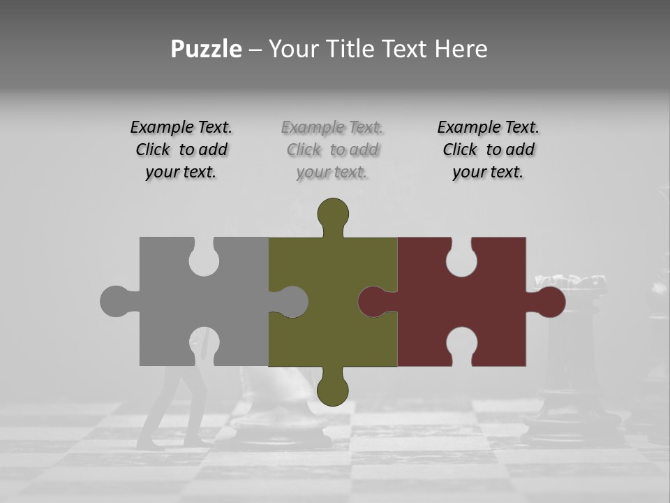 Education Man Step PowerPoint Template