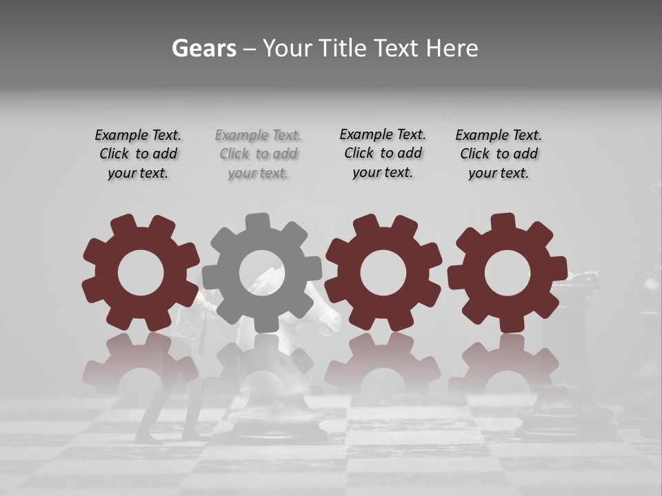 Education Man Step PowerPoint Template