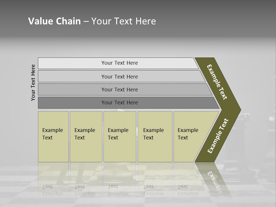 Education Man Step PowerPoint Template