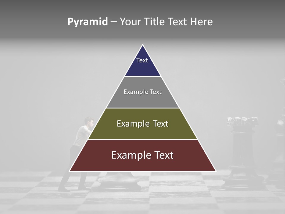 Education Man Step PowerPoint Template