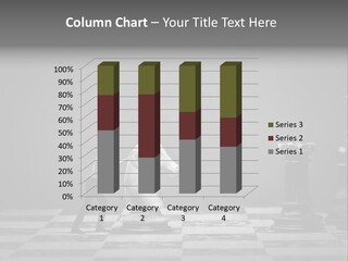 Education Man Step PowerPoint Template