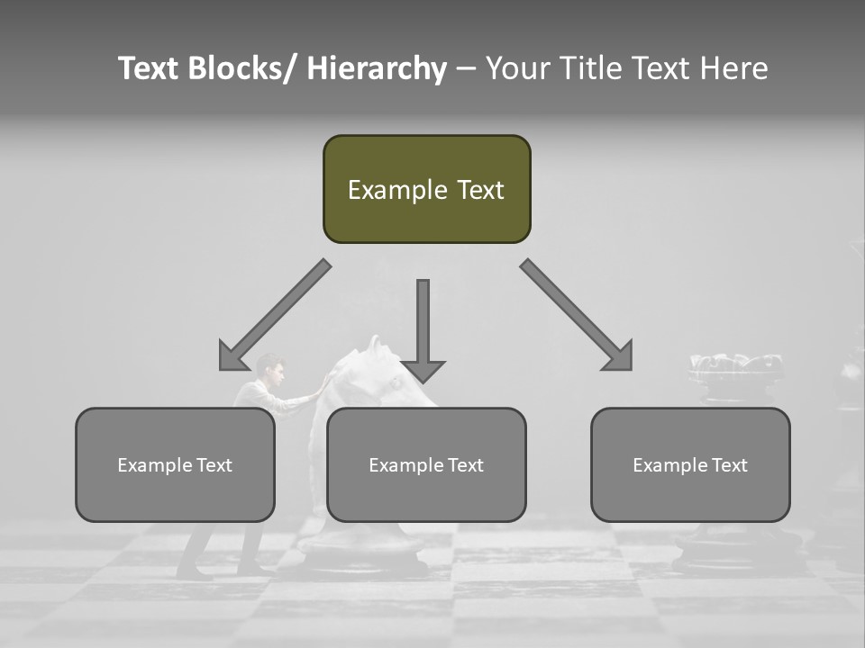 Education Man Step PowerPoint Template