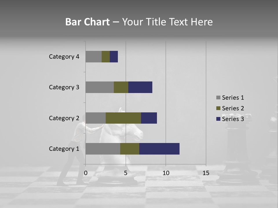 Education Man Step PowerPoint Template