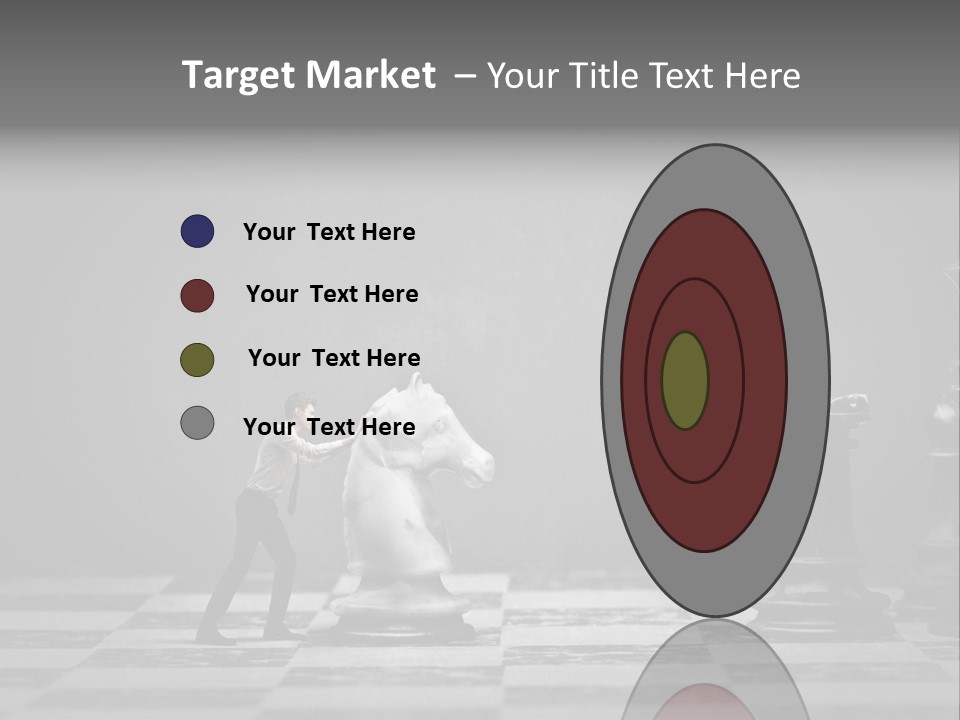 Education Man Step PowerPoint Template