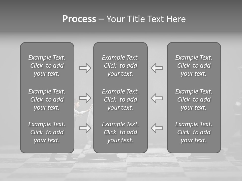 Education Man Step PowerPoint Template