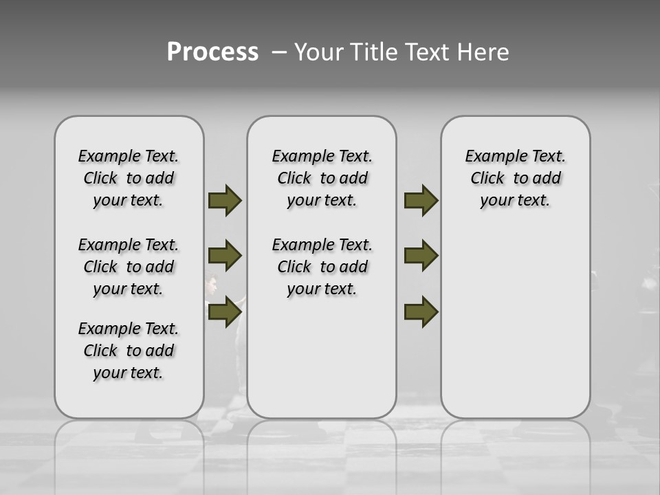Education Man Step PowerPoint Template