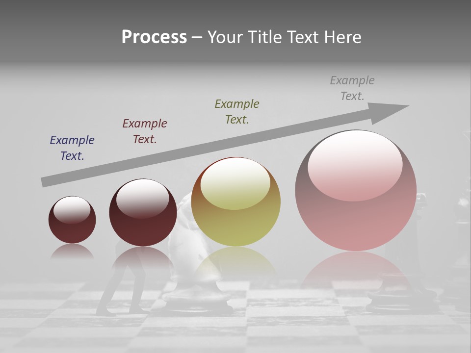 Education Man Step PowerPoint Template