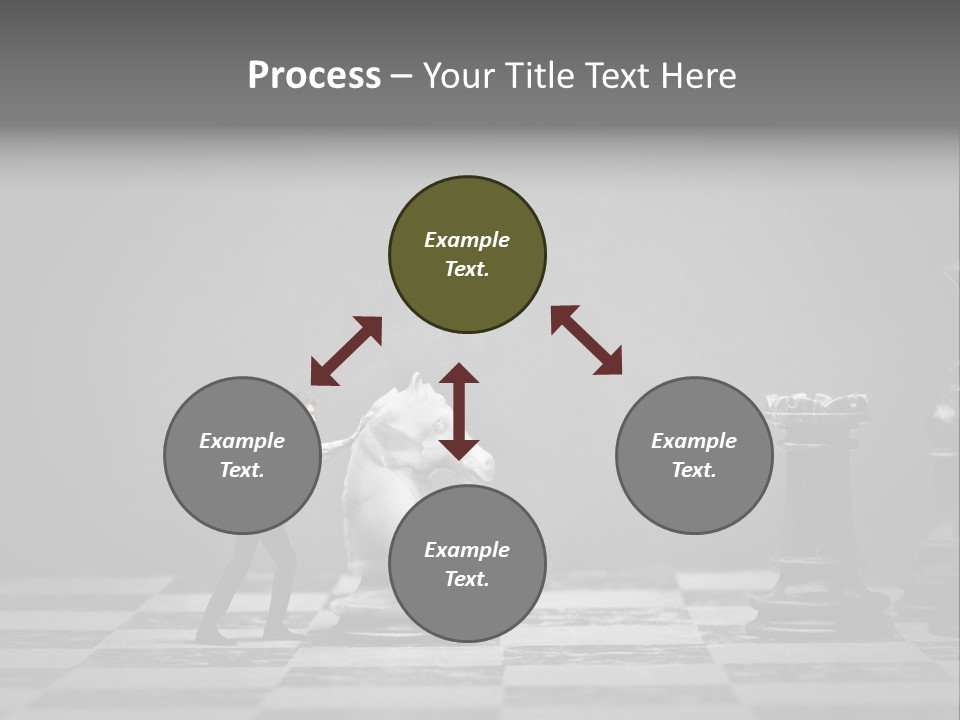 Education Man Step PowerPoint Template