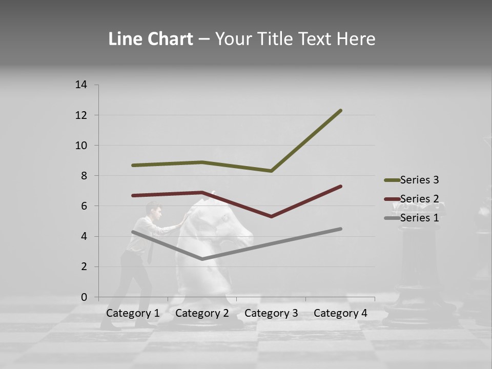 Education Man Step PowerPoint Template