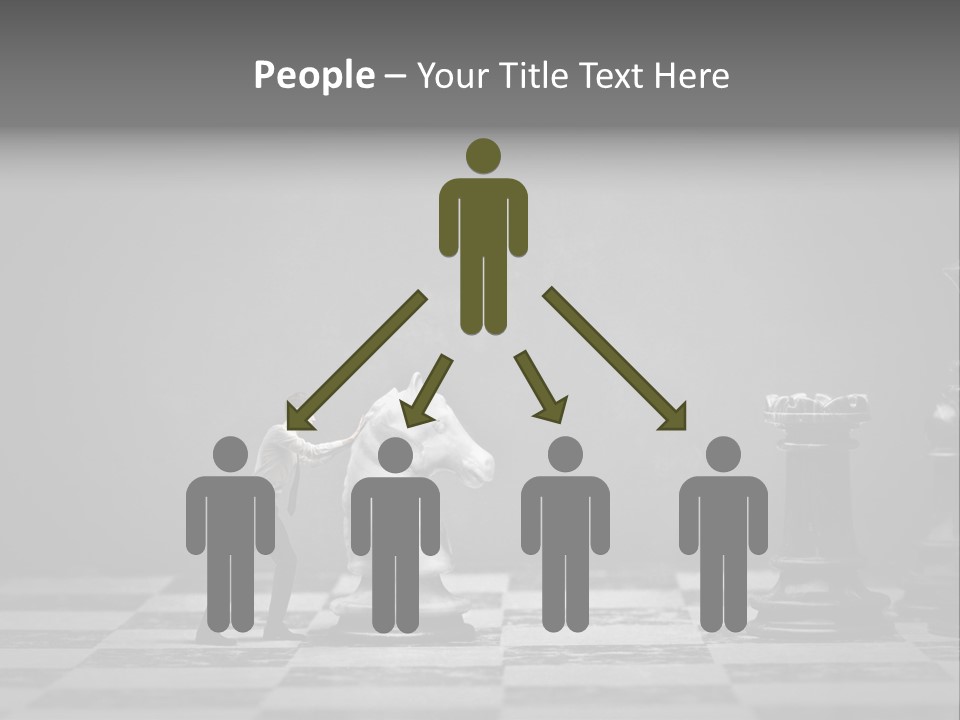 Education Man Step PowerPoint Template