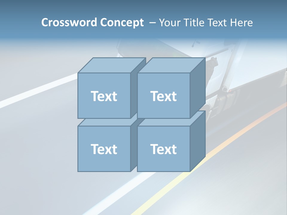 Transport Driver Transportation PowerPoint Template
