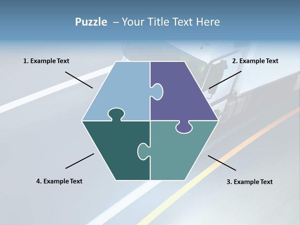 Transport Driver Transportation PowerPoint Template