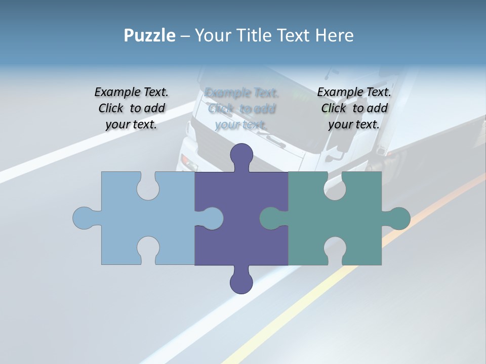 Transport Driver Transportation PowerPoint Template