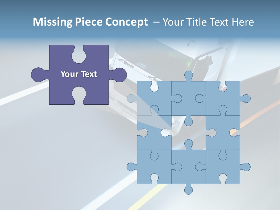 Transport Driver Transportation PowerPoint Template