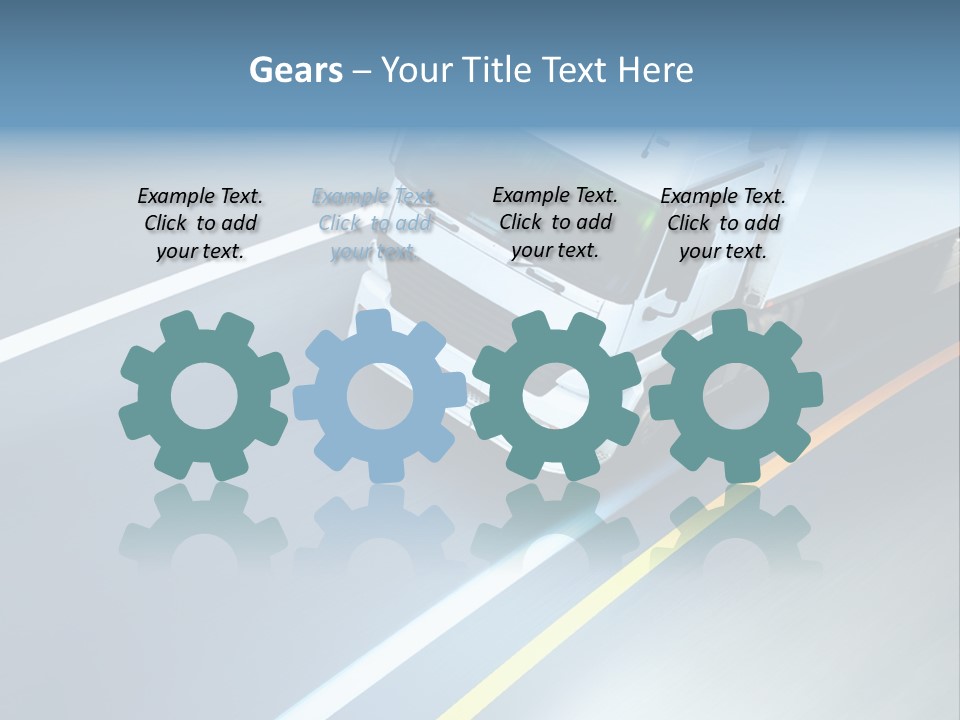 Transport Driver Transportation PowerPoint Template