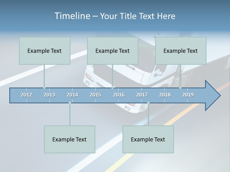Transport Driver Transportation PowerPoint Template