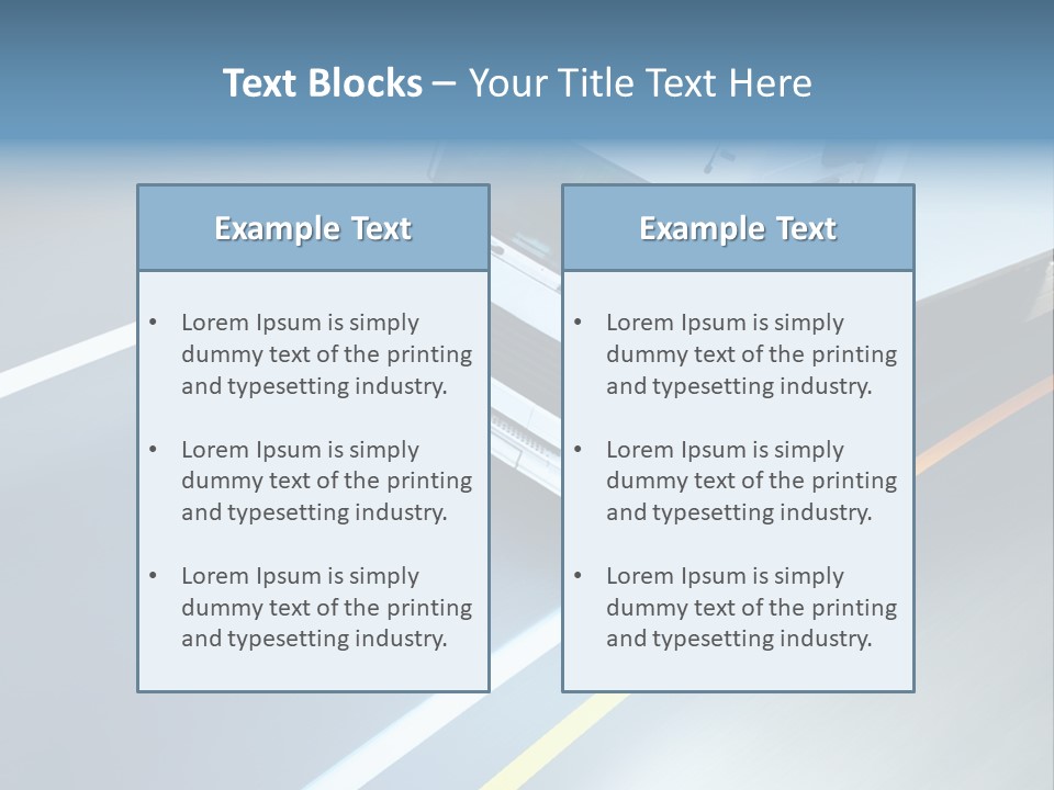 Transport Driver Transportation PowerPoint Template