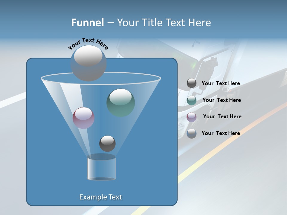 Transport Driver Transportation PowerPoint Template