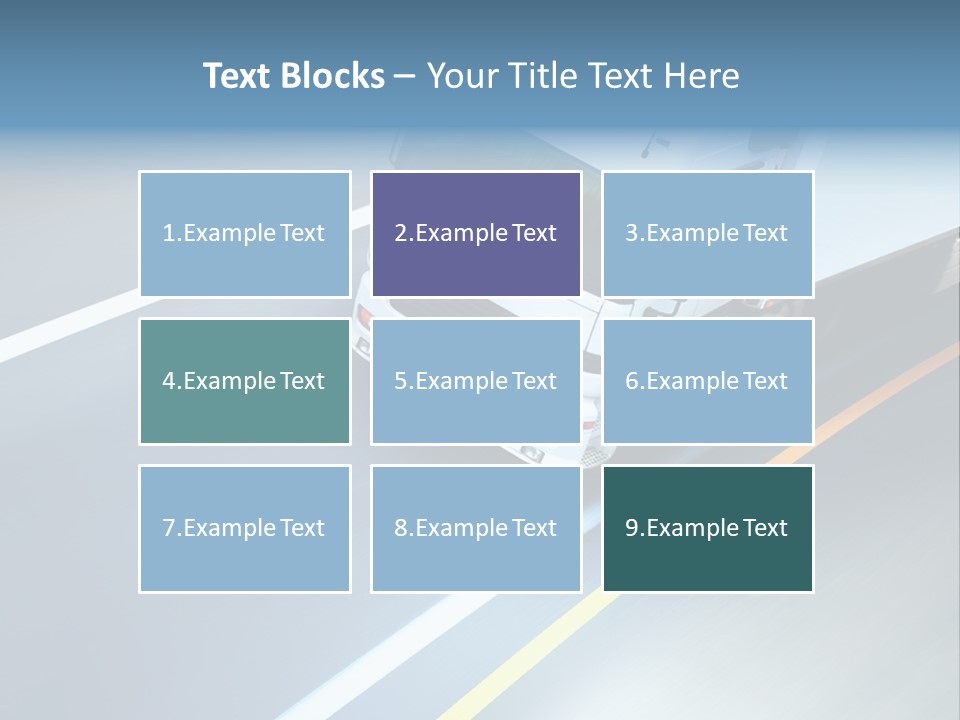 Transport Driver Transportation PowerPoint Template
