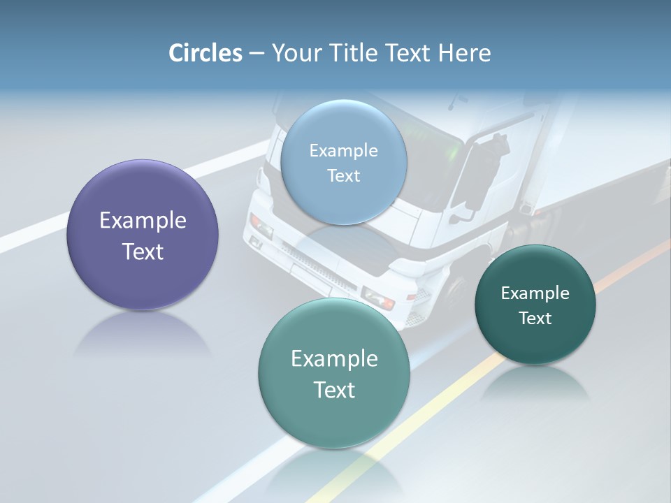 Transport Driver Transportation PowerPoint Template