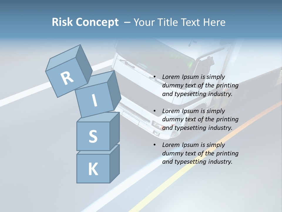 Transport Driver Transportation PowerPoint Template