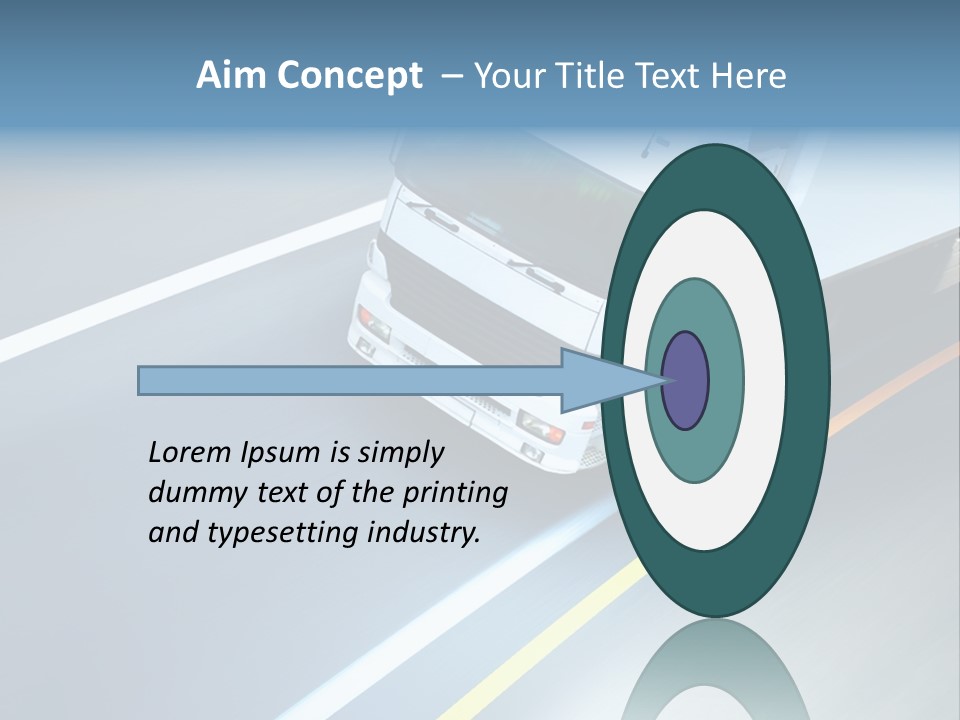 Transport Driver Transportation PowerPoint Template
