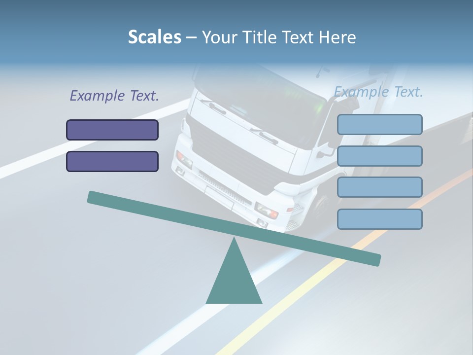 Transport Driver Transportation PowerPoint Template