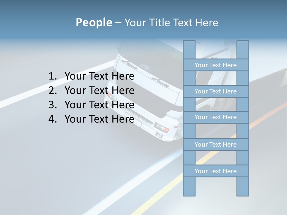Transport Driver Transportation PowerPoint Template
