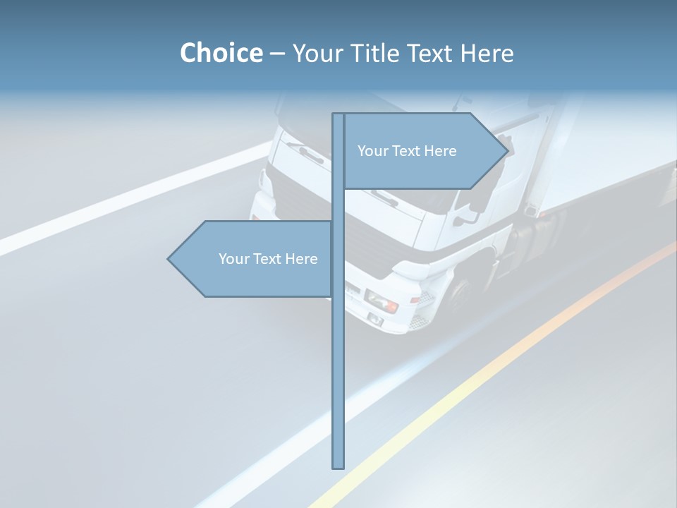 Transport Driver Transportation PowerPoint Template