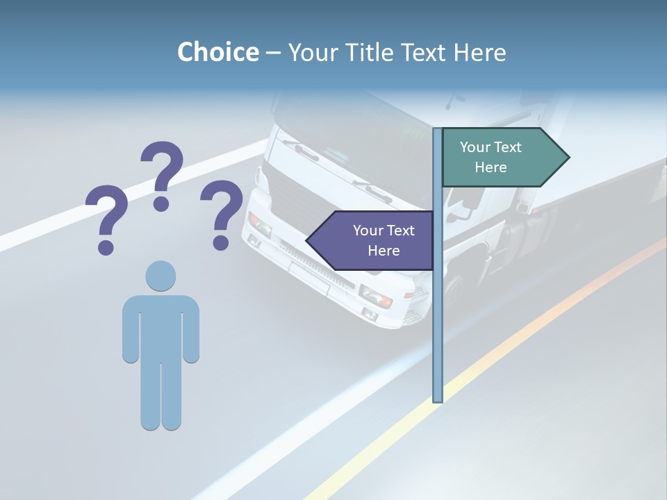 Transport Driver Transportation PowerPoint Template
