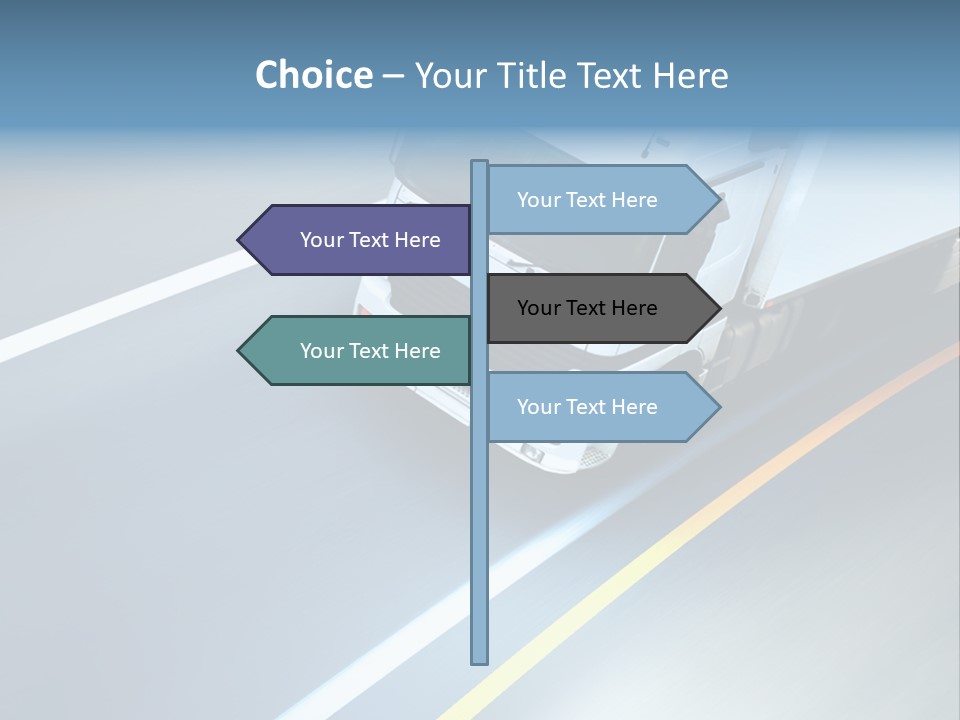 Transport Driver Transportation PowerPoint Template