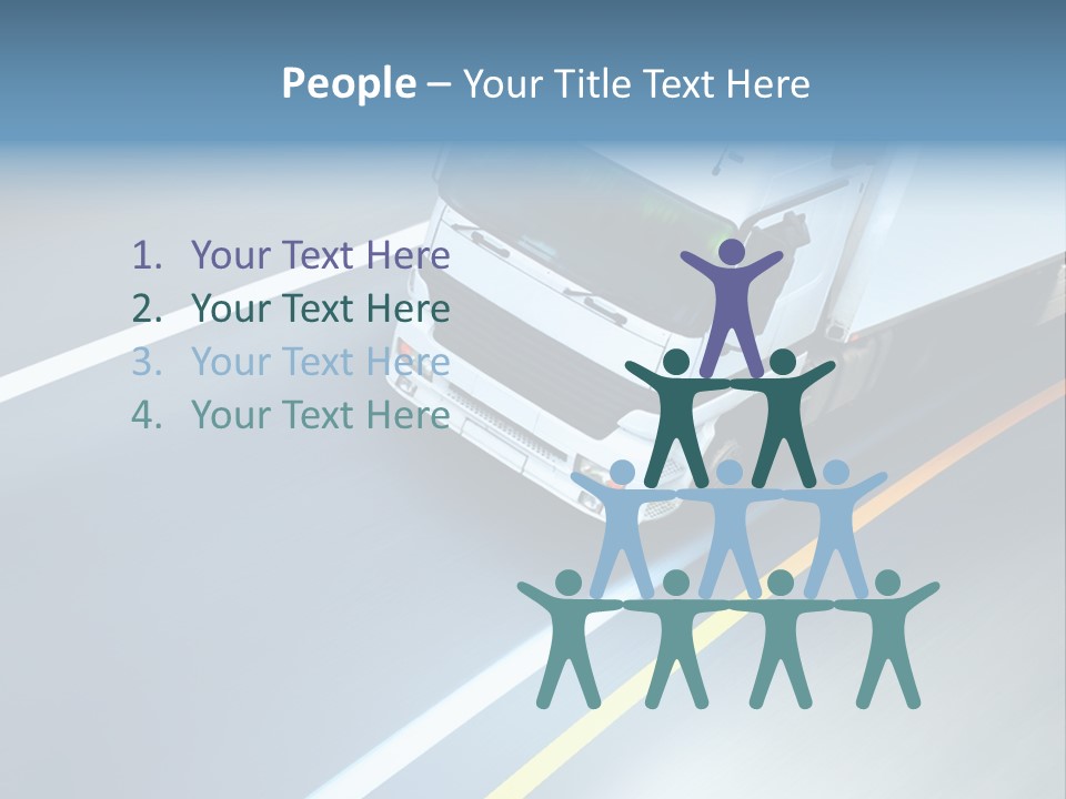 Transport Driver Transportation PowerPoint Template