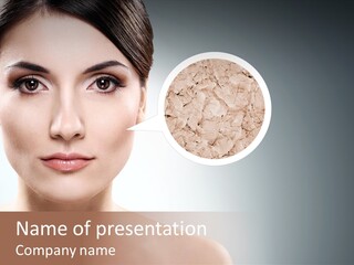 Complexion Skin Earth PowerPoint Template