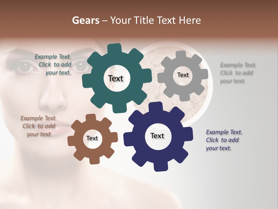 Complexion Skin Earth PowerPoint Template