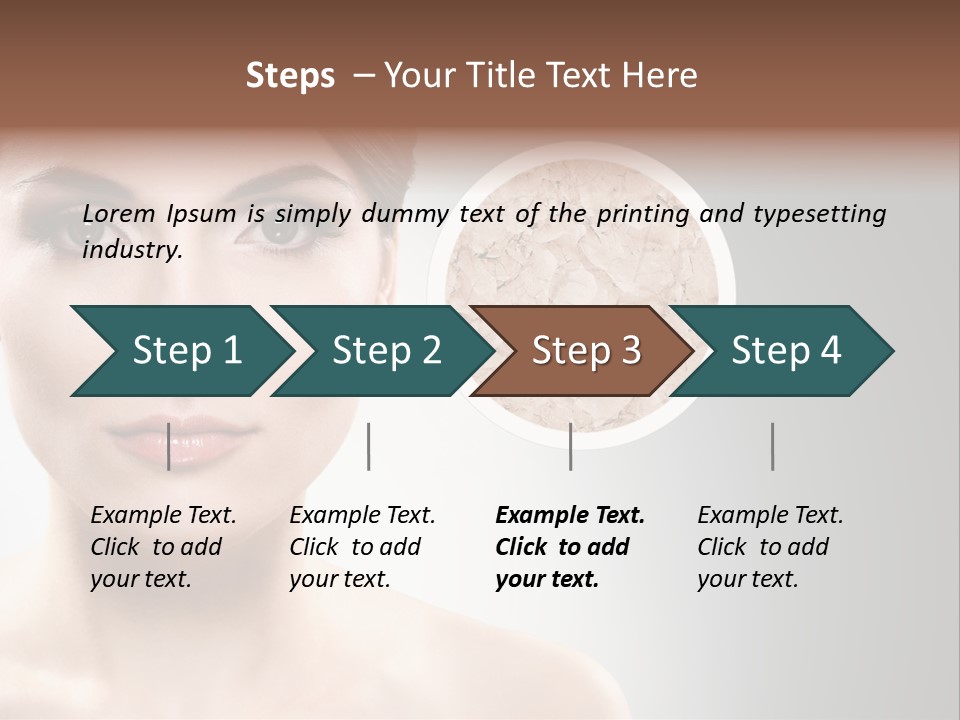 Complexion Skin Earth PowerPoint Template