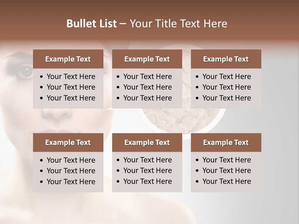 Complexion Skin Earth PowerPoint Template