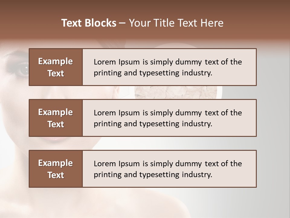 Complexion Skin Earth PowerPoint Template