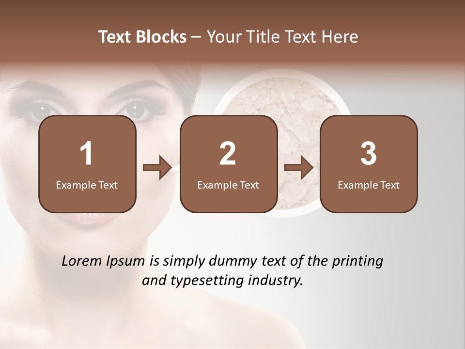 Complexion Skin Earth PowerPoint Template
