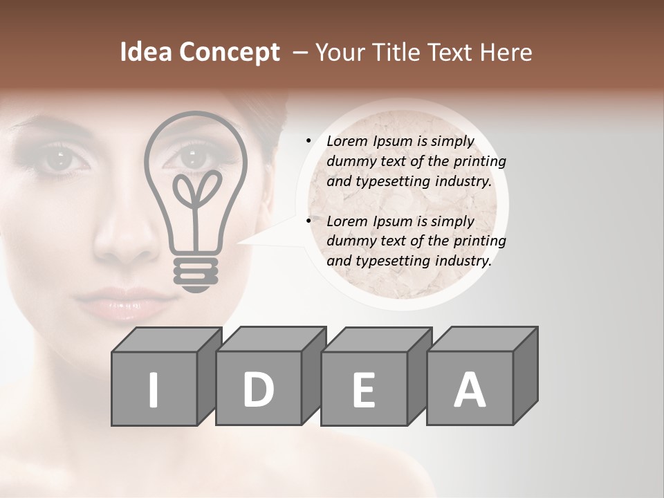 Complexion Skin Earth PowerPoint Template