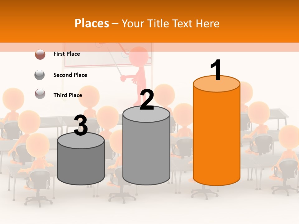 Students Company Executive PowerPoint Template