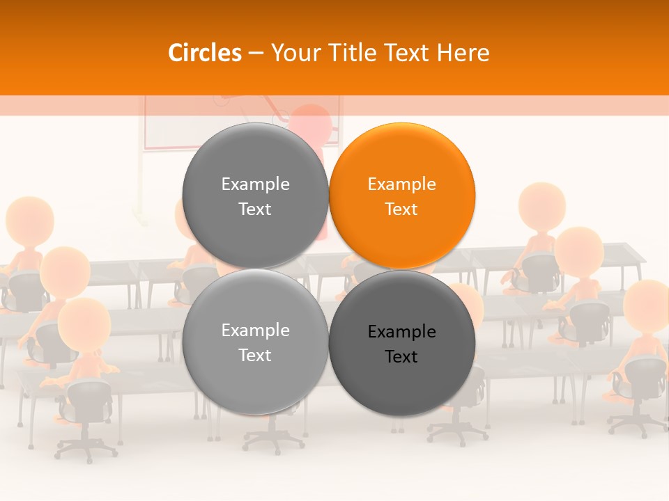 Students Company Executive PowerPoint Template